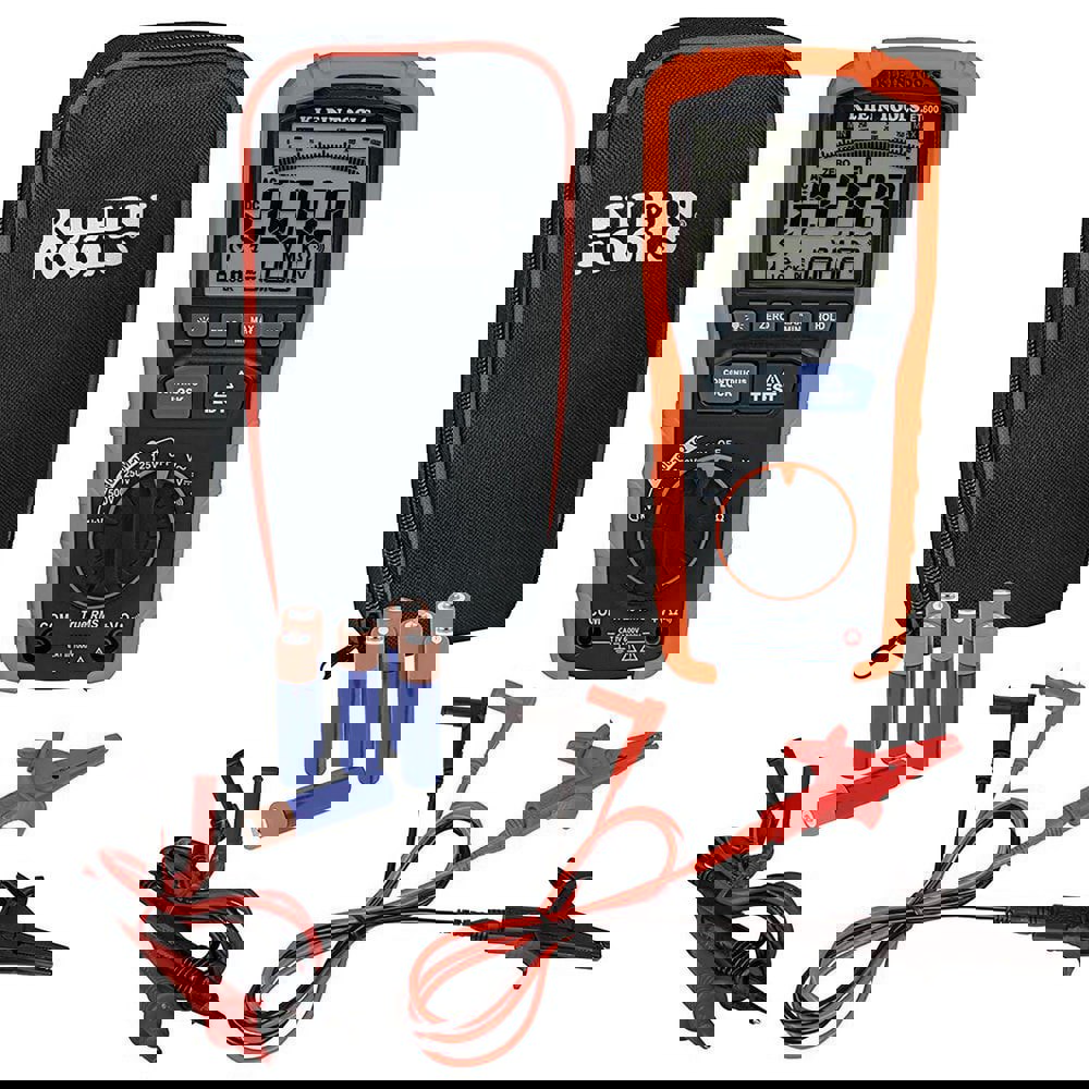 Electrical Insulation Resistance Testers & Megohmmeters; Display Type: LCD ; Power Supply: AA Batteries ; Resistance Capacity (Megohm): 4000 ; Maximum Test Voltage: 1000 ; Overall Length: 7.93 ; Overall Height: 2.32in